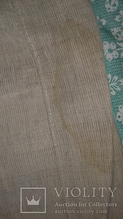 Сорочка жіноча льон широка 74 см висота 1.08 безрукавка, фото №9