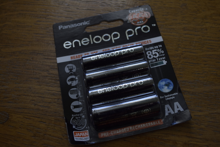 Аккумуляторы АА Panasonic Eneloop Pro 2550 mAh, photo number 4
