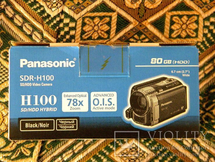 Видеокамера Panasonic SDR-H100 с записью на жесткий диск