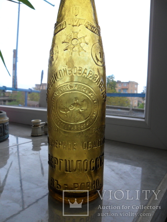  Бутылка"Бергшлоссь Вь г.Ровно.", фото №2