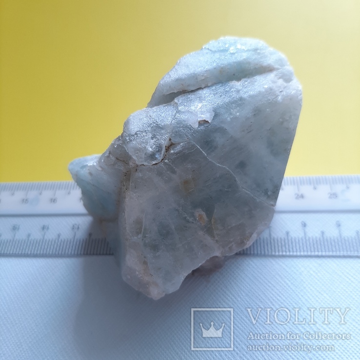 Топаз, природный минерал 230г., #18, фото №6