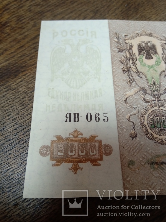 5000 рублей 1919 г. (Ростов на Дону), фото №4