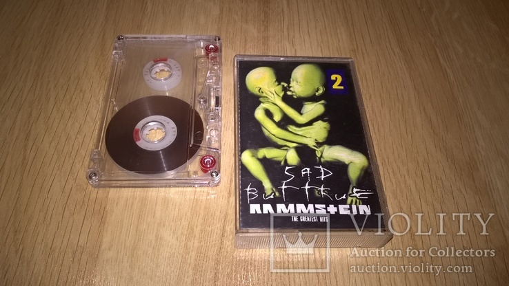 Rammstein (Sad But True. The Greatest Hits-2) 2002. (MC). Кассета. AAAMusic Publishing., фото №2