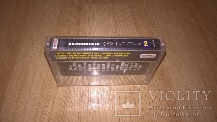 Rammstein (Sad But True. The Greatest Hits-2) 2002. (MC). Кассета. AAAMusic Publishing., фото №5