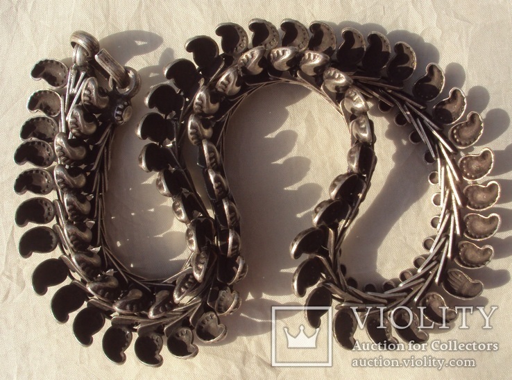  Серебряное ожерелье, Раджастан., фото №5