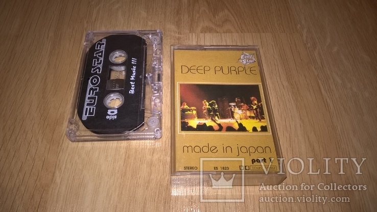 Deep Purple (Made In Japan. Part-1) 1972. (MC). Кассета. Euro Star. Poland., фото №2