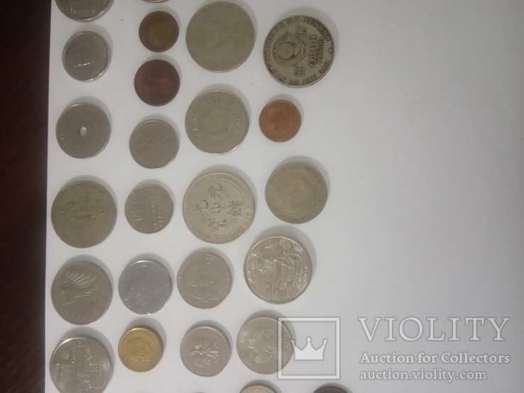 Монети світу: ЯпоніяТурція,Німеччина + в подарунок монети СССР і т,д ., фото №4