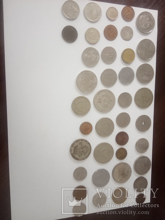 Монети світу: ЯпоніяТурція,Німеччина + в подарунок монети СССР і т,д ., фото №5