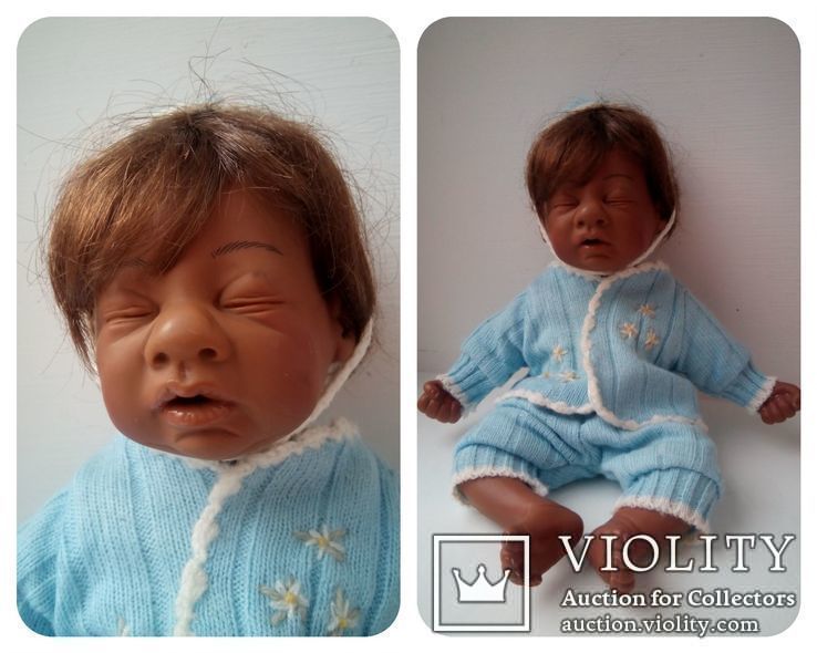 Кукла лялька реборн младенец этническая лимит 500 штук Германия, фото №2
