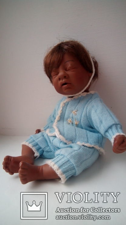 Кукла лялька реборн младенец этническая лимит 500 штук Германия, фото №6