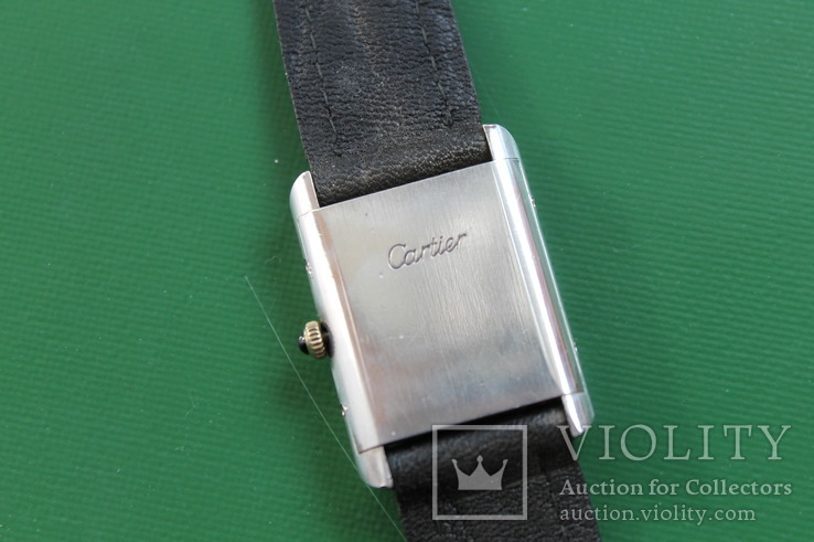 Часы-имитация Cartier в серебре, фото №3