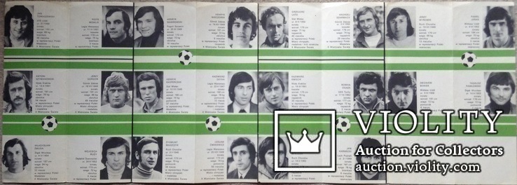 Booklet. The Polish Olympic football team. 1976 year, photo number 4