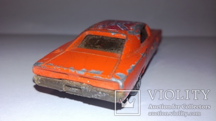 1981 ERTL Charger Dukes of Hazzard Replica General Lee Car 1/64 Hong Kong, фото №5