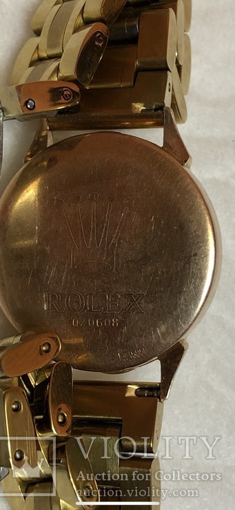 Годинник Rolex (репліка), золотий, фото №7