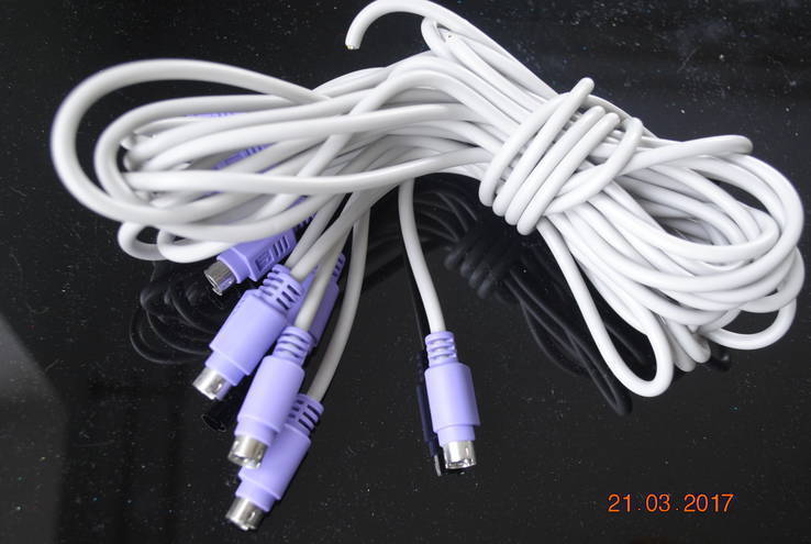 Оптовый лот  кабель PS/2  100 штук, фото №2