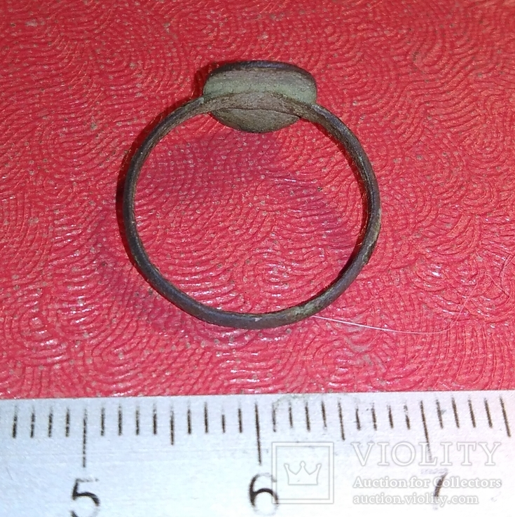 Перстень с клевером четырёхлистным 19 век., фото №6
