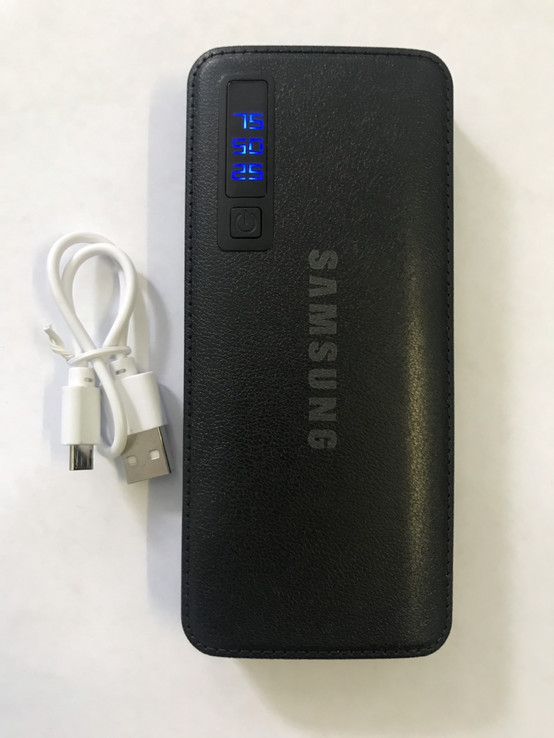 PowerBank SAMSUNG 40000mAh МОЩНЫЙ +LED фонарик, 3 USB,