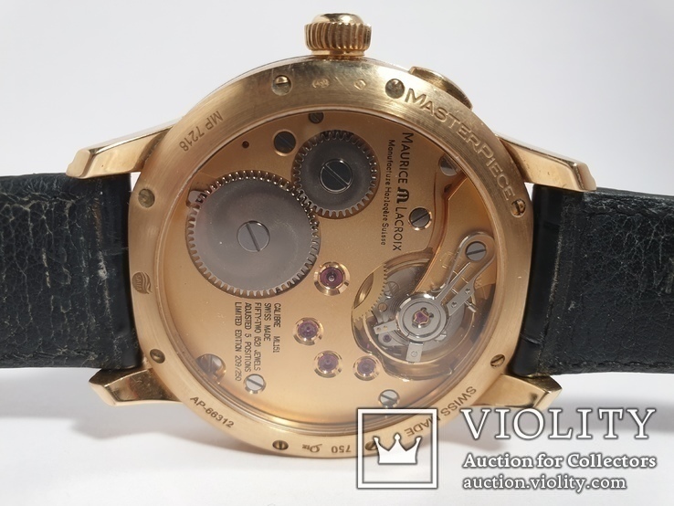 Maurice Lacroix Masterpiece MP7218 PG101 130 Retrograde gold 750