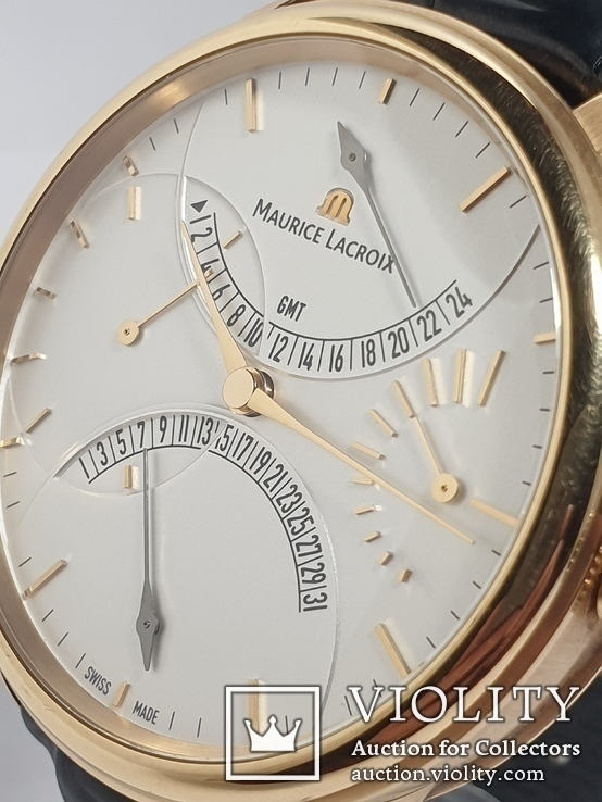 Maurice Lacroix Masterpiece MP7218-PG101-130 Retrograde gold 750, фото №9