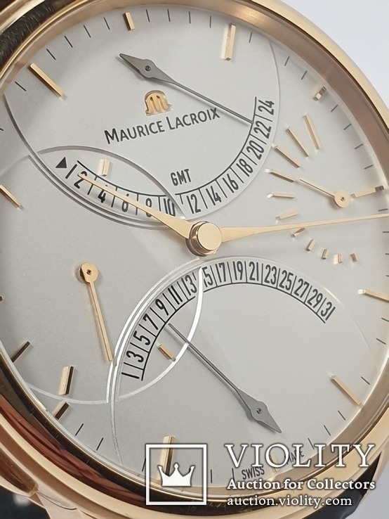 Maurice Lacroix Masterpiece MP7218-PG101-130 Retrograde gold 750, фото №10