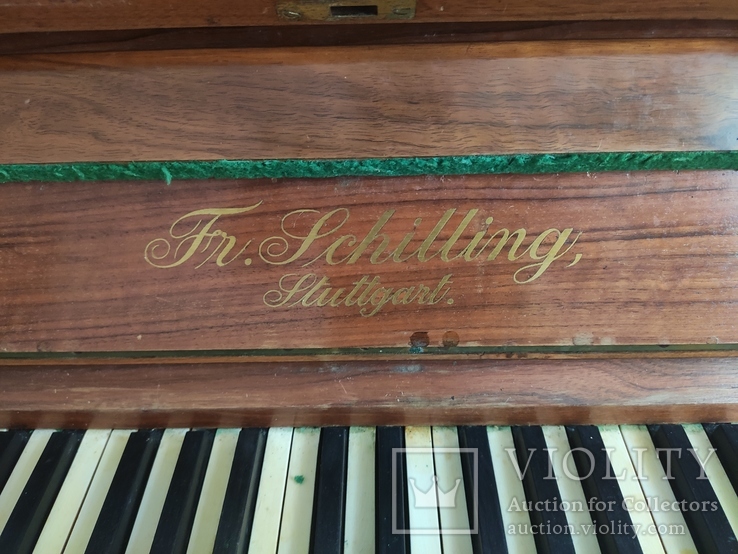 Пианино ,раритетное Fr.Schilling-Stuttgart, фото №7
