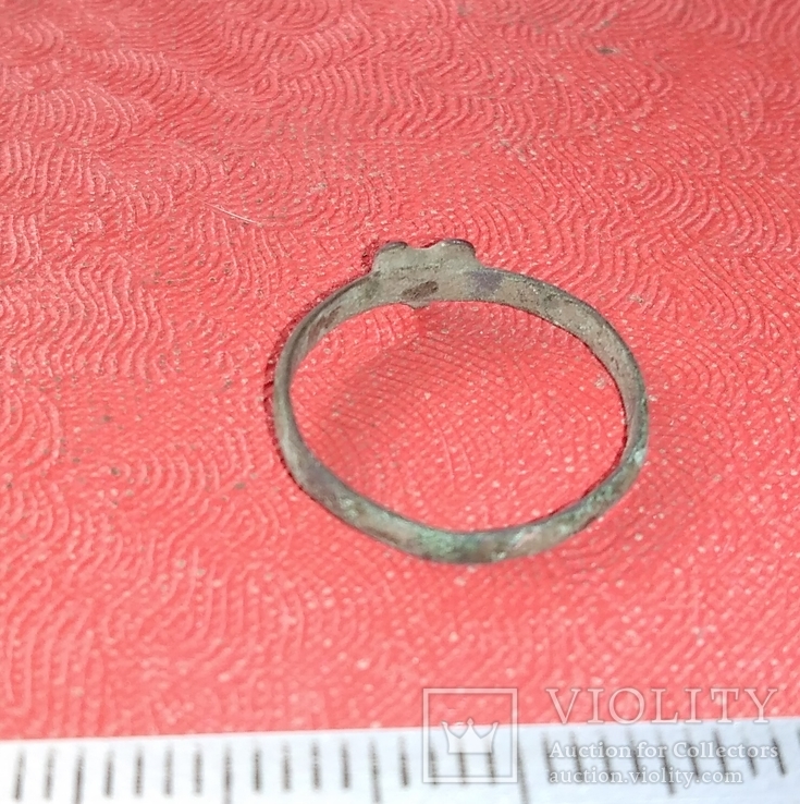Перстень сердечко 18-19 век, фото №3