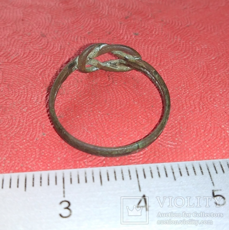 Перстень Гераклов узел 19 век., фото №4