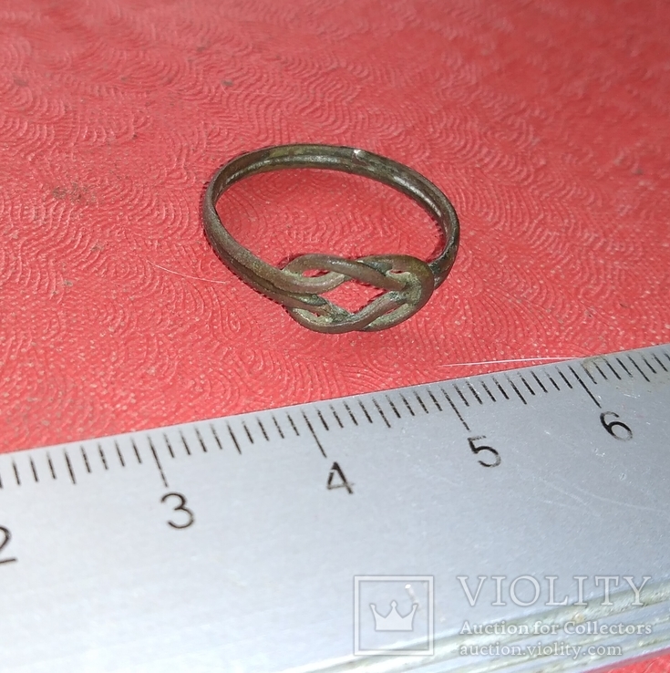 Перстень Гераклов узел 19 век., фото №6