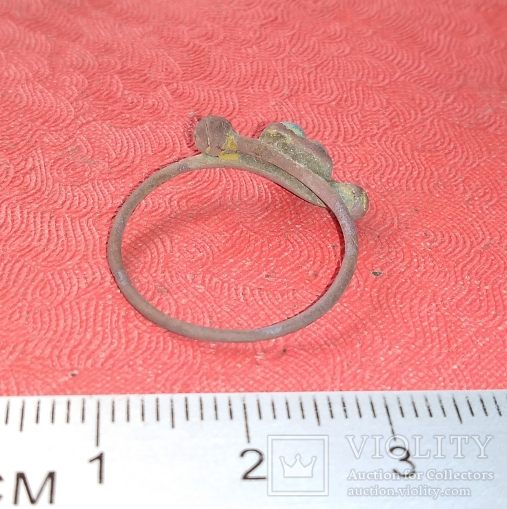 Перстень сердечко 19 век, фото №4