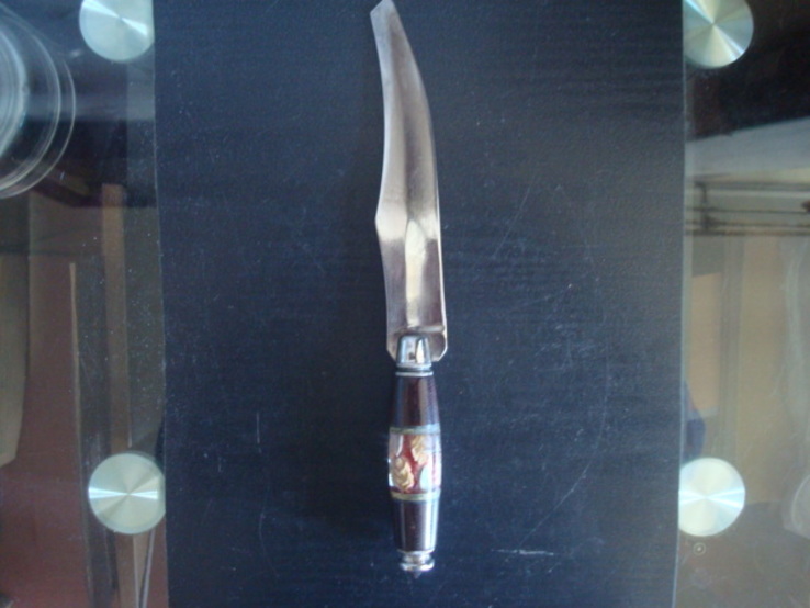 Кухонный нож,наборная ручка,работа "ИТК", фото №3