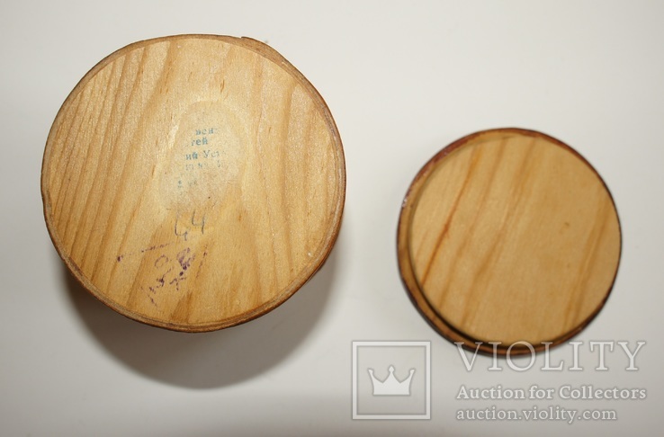 Wooden jewelry box with ornament (birch bark), photo number 4