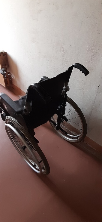Инвалидная коляска складная б/у, photo number 4