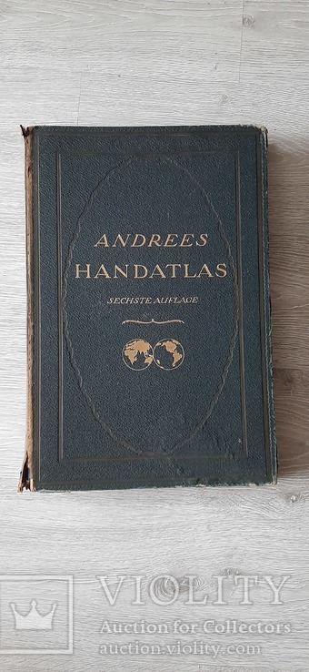 ANDREES HANDATLAS 1914 рік, фото №2