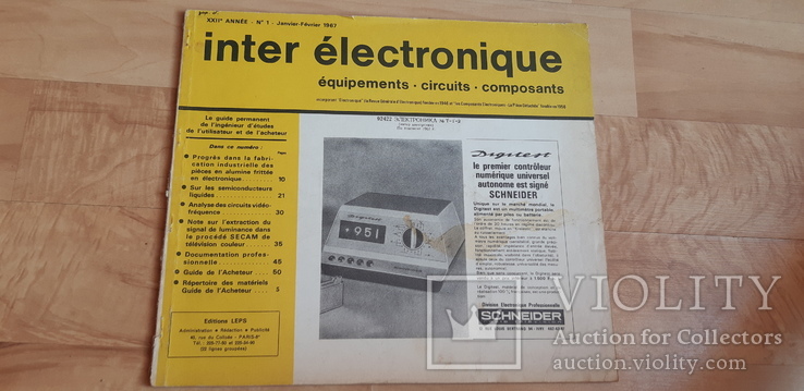 Журнал inter electronique 1967, фото №2