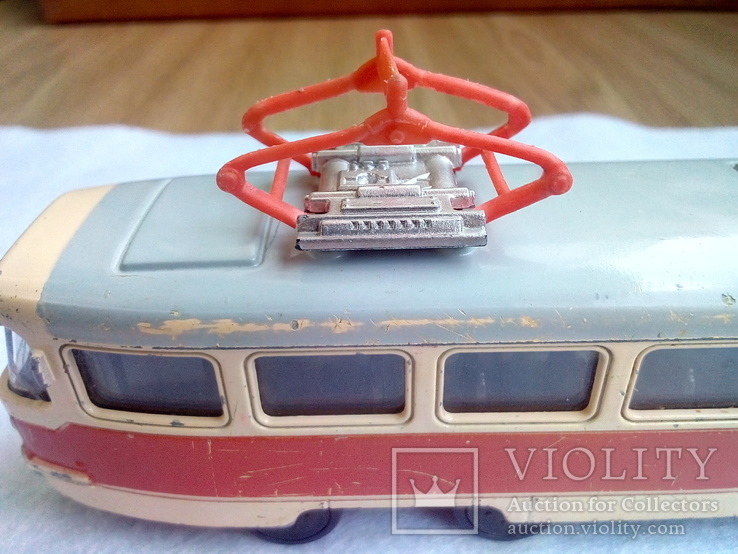 Модель трамвая 1/87 , игрушка СССР