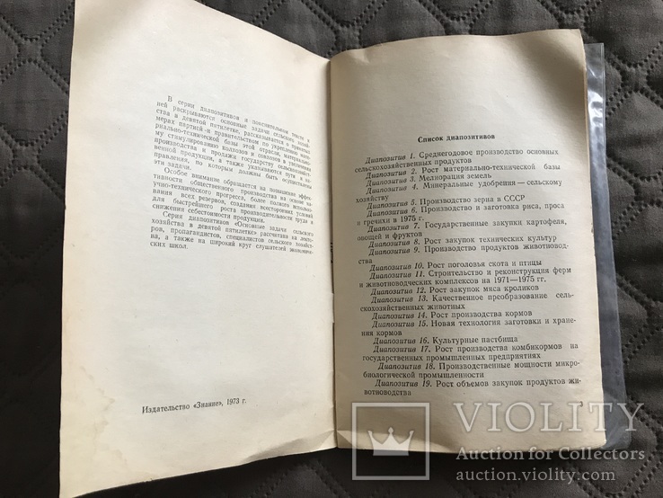 Диапозитивы слайды Основные задачи сельского хозяйства в девятой пятилетке, фото №3