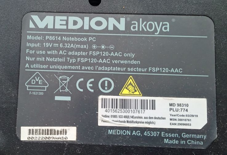 MEDION akoya P8614, numer zdjęcia 4