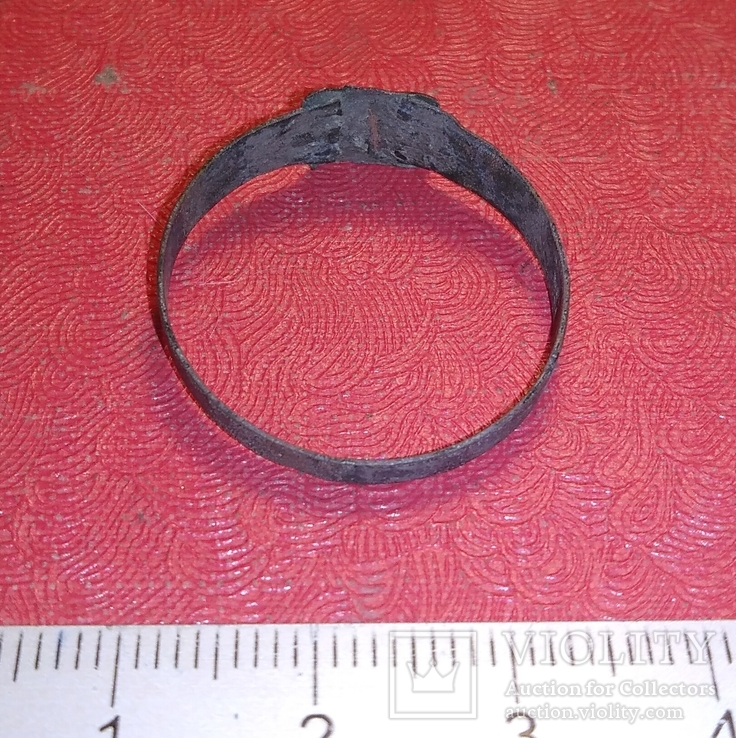 Перстень религиозный 19 век, фото №4
