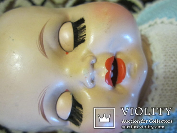 Старинная кукла флиртует плачет композит Германия, фото №9