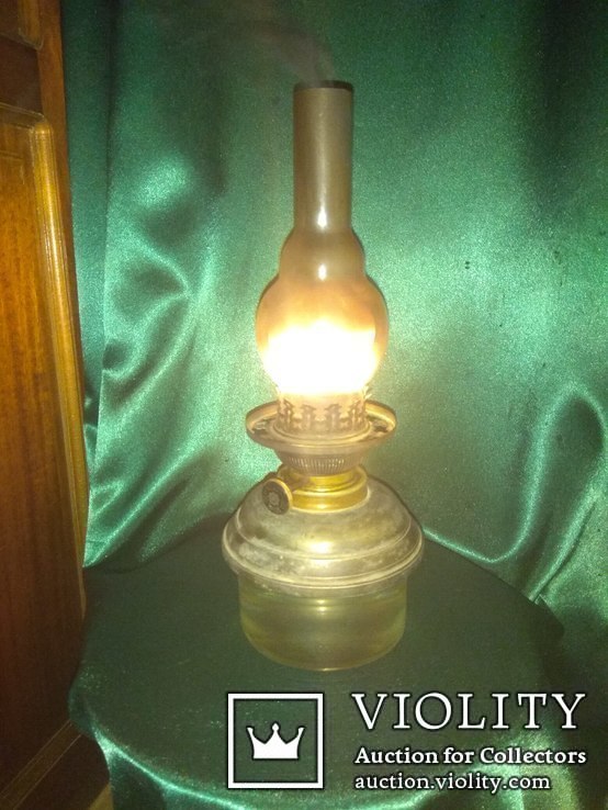 Керосиновая лампа Hugo Schneider, фото №5
