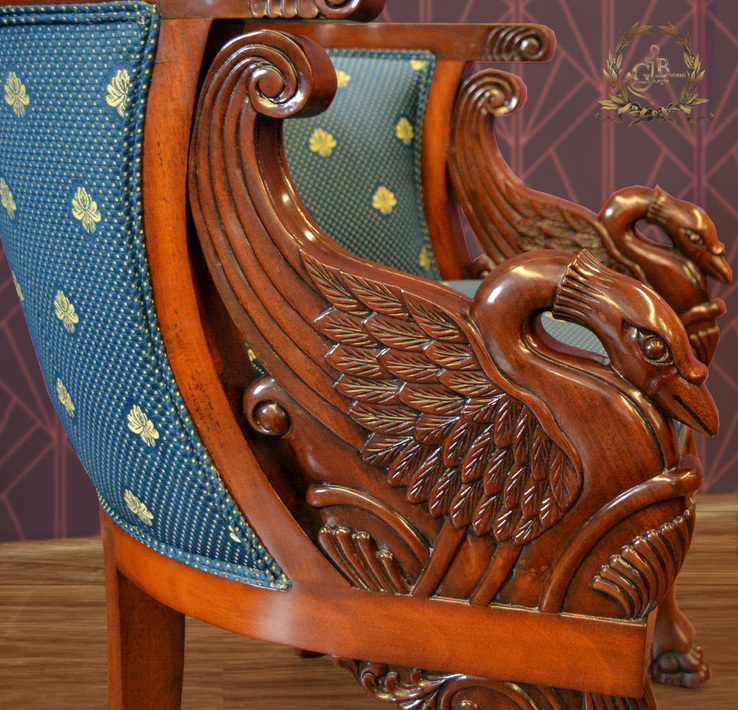 Кресло "Лебеди", фото №6