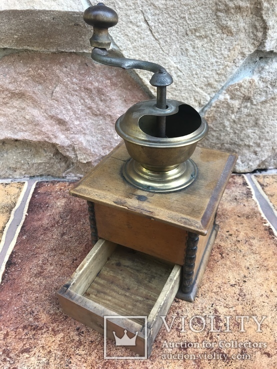 Старинная кофемолка . Львов, фото №4