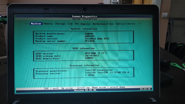 Ноутбук Lenovo E531 CORE i3 3110M (2.40GHZ) ОЗУ6ГБ/HDD500GB/GeForce 740M 2GB., фото №5