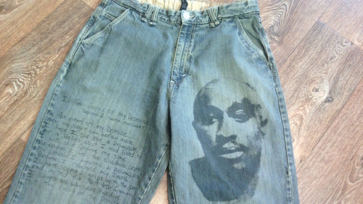 Макавели Mens Tupac Shakur - джинсы + футболка, фото №4