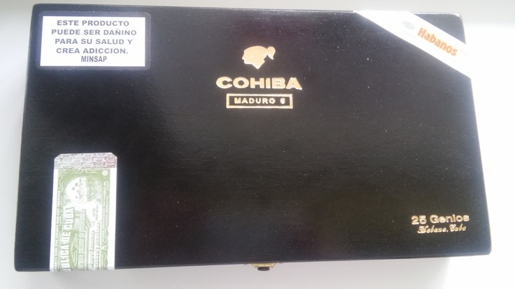 Сигари Cohiba Maduro Genios, фото №2