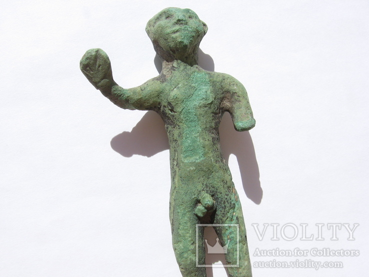 Крупная статуэтка с "мужским достоинством" Рим или Черняховская культура 1-6в.н.э, фото №4