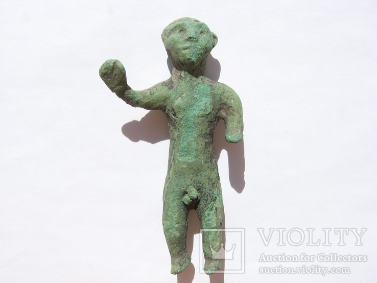 Крупная статуэтка с "мужским достоинством" Рим или Черняховская культура 1-6в.н.э, фото №5