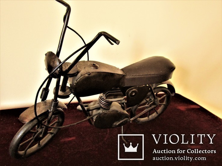 Старинный байк мотоцикл в коллекцию Германия, фото №6