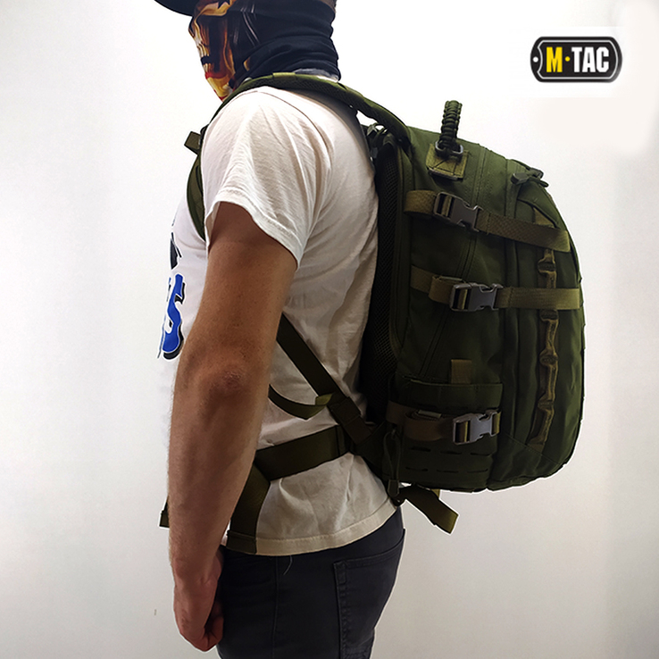 Тактический, штурмовой рюкзак M-TAC (MISSION PACK LASER CUT), фото №10