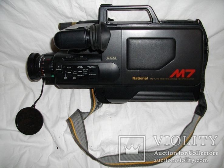Видеокамера японская, профессиональная "National" под кассеты VHS, фото №2